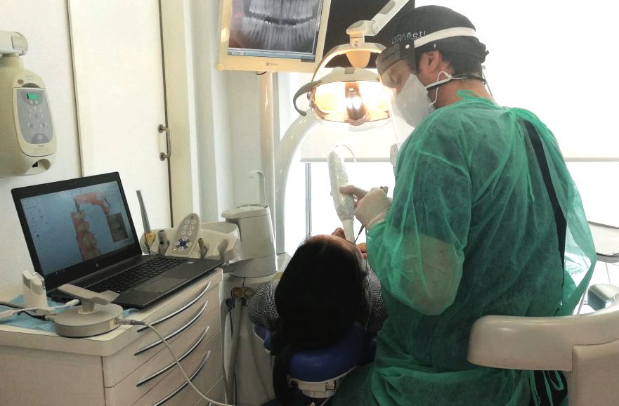 Escáner intraoral en consulta